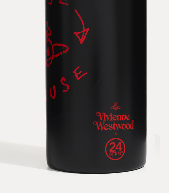 Vivienne Westwood Water Bottle in BLACK